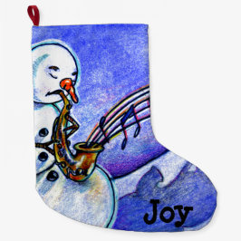 En Horn för att leka Stor Julstrumpa