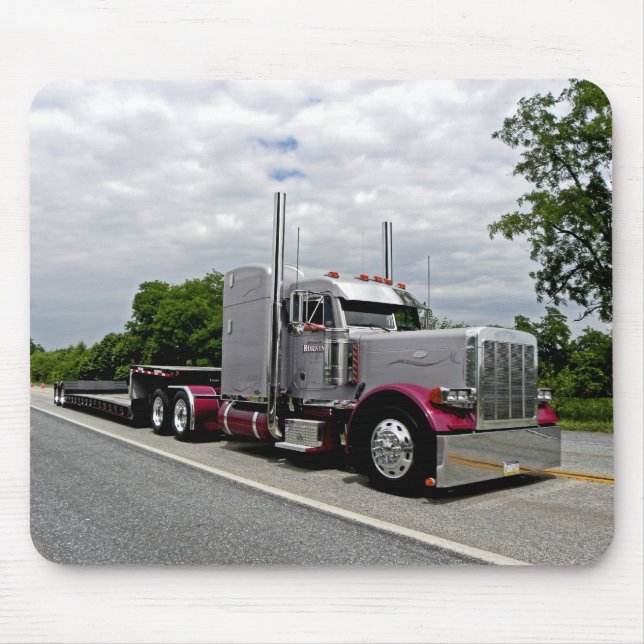 En Hornings Peterbilt 379 Mousepad Musmatta (Framsidan)