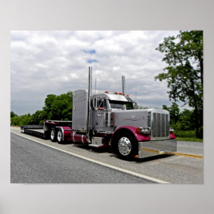 En Hornings Peterbilt 379 Poster
