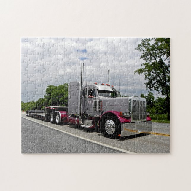 En Hornings Peterbilt 379 pussel (Horisontell)