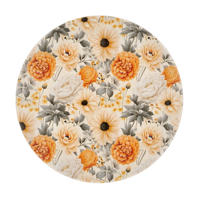 En höstblommig serie design 1 (Framsidan)