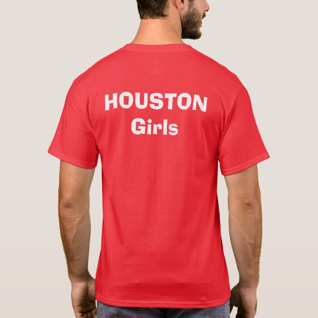 En Houston systrar Tee Shirt (Baksida)