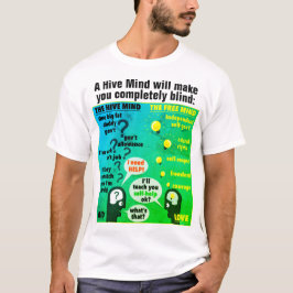 En hövdynd (ljus) t shirt