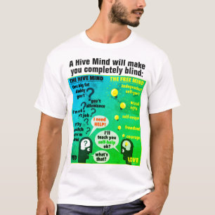 En hövdynd (ljus) t shirt