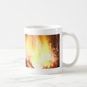 En hovslagare smedja kaffemugg