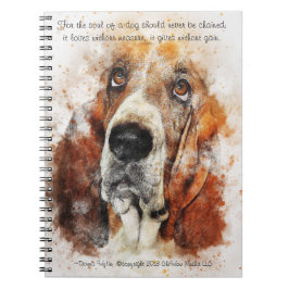 En Hund - Basset Hound Anteckningsbok