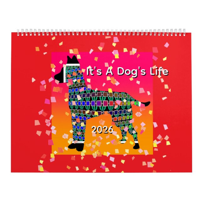 En Hund Life-Roligt Kalender (Omslag)