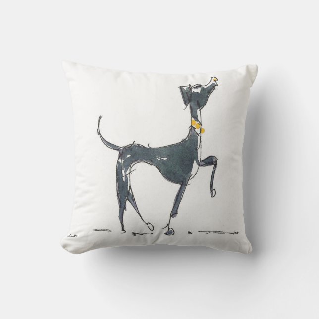 En hund med gult förser med krage amerikanen Mojo Kudde (Framsida)