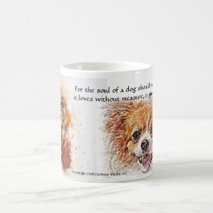 En Hund sjö Kaffemugg
