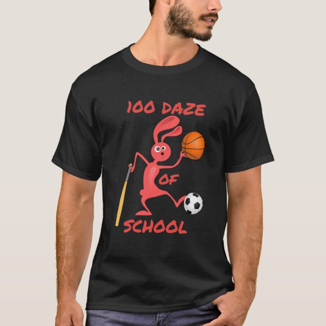 En hundra bilder av Thunder_Cove i skolan T Shirt (Framsida)