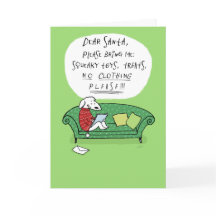 En Hund's Brev to Jultomten Funny Jul