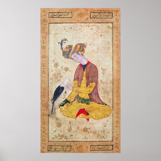 En Hunter lägger sin Falcon Poster (Framsidan)