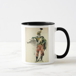 En Hussar av den 9th regimenten Mugg