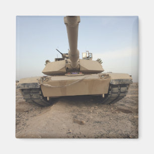 En huvudsaklig tank för strid M-1A1 Magnet