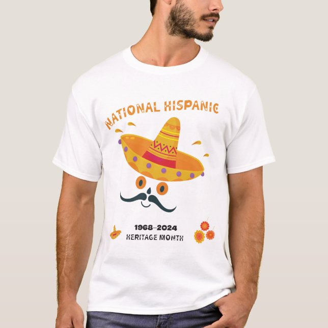 En hyllning till den latinamerikanska kulturen t shirt (Framsida)