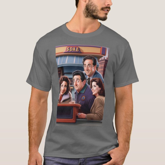 En hyllning till den tidslösa komedi t shirt (Framsida)
