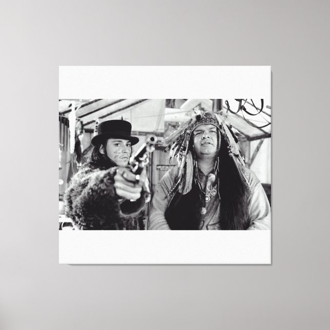 En hyllning till filmen DEAD MAN Canvastryck (Framsida)