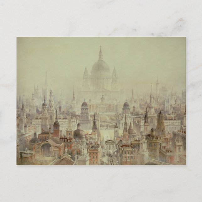 En hyllning till Herr Christopher Wren Vykort (Framsida)