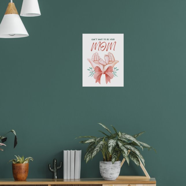 En hyllning till Moderskap väggkonst Poster" (Vardagsrum 1)