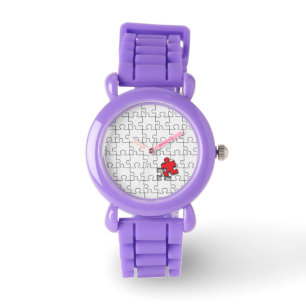 En i 110 - Autismmedvetenhet Armbandsur