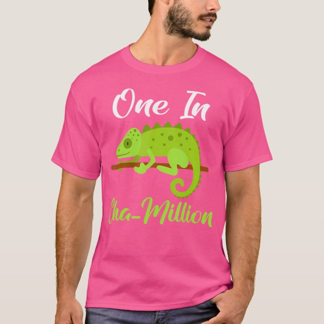 En i Cha Million Chameleon T Shirt (Framsida)