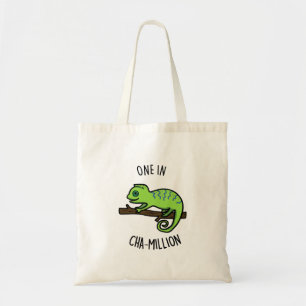 En i Cha Million Cute Chameleon Pun Tygkasse