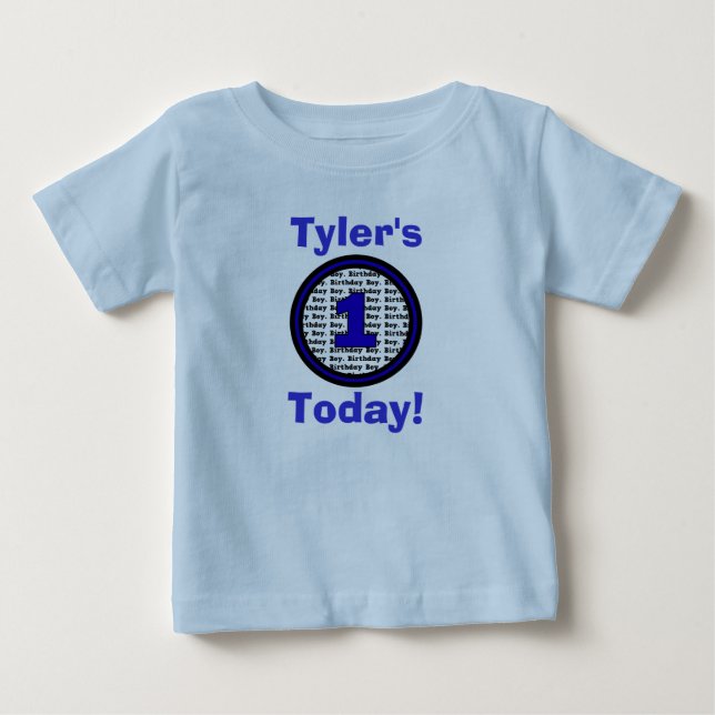 En i dag, Birthday Shirt T-shirt (Framsida)