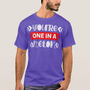 En i en Melon Cute Punny Artwork T Shirt