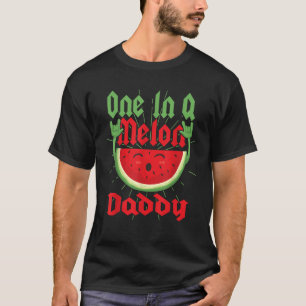 EN I EN MELON DADDY CUTE ROLIGT SOMMER WATERMELON T SHIRT