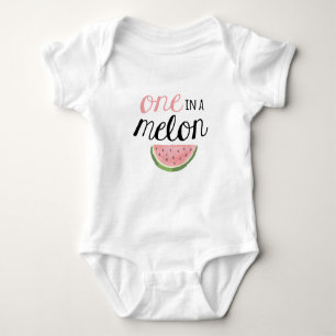 En i en melon, första födelsedagdräkt t shirt