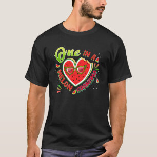 En i en Melon Grandma-familj som matchar Melon Bir T Shirt