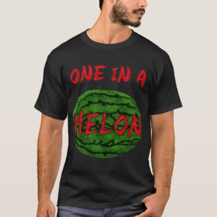En i en melon hel vattenmelon Funny Pun Fruit Sw T Shirt