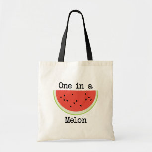 En i en melon tygkasse