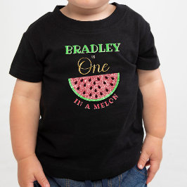 En i Melon 1:a födelsedagen Baby T Shirt