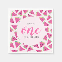 En i melon 1:a födelsedagen