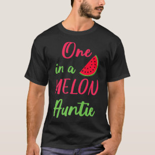 En i Melon Auntie Födelsedagsfest, Summer Matchi T Shirt