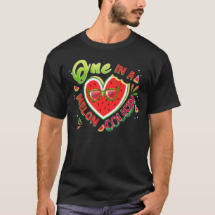 En i Melon Cousin Familj Matching Melon Birth T Shirt