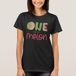 En i Melon Cute Watermelon Fruit First Birthda T Shirt