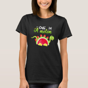 En i Melon Dinosaur Fruit Watermelon Orange T Shirt