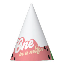 En i Melon First Födelsedagsfest Hat