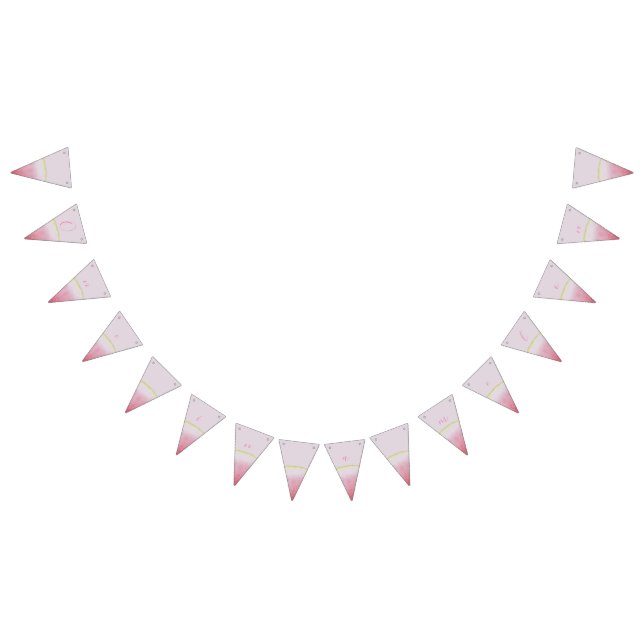 En i melon första födelsedag vimplar (Alla)