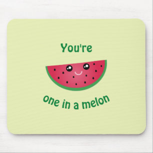 En i Melon Funny Cute Kawaii Watermelon Musmatta