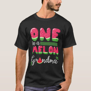 En i Melon Grandma Kärlek Watermelon Summer Frui T Shirt