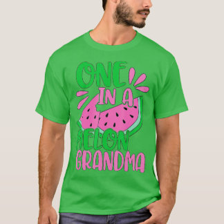 En i Melon Grandma Watermelon Rosa Grandmor T Shirt