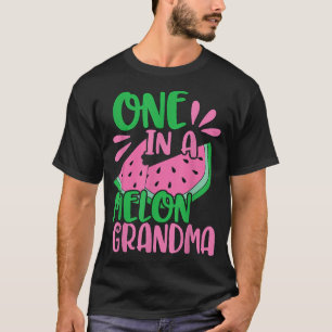 En i Melon Grandma Watermelon Rosa Grandmor T Shirt