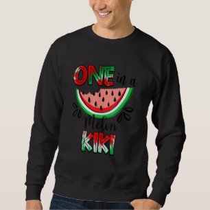 En i Melon Kiki Watermelon Matching Family Lång Ärmad Tröja