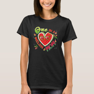En i Melon Mamma, födelsedagsfamiljen som matchar  T Shirt