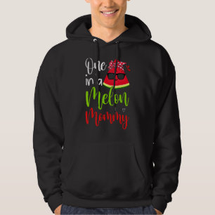 En i Melon Mamma Watermelon Bow Tie Sunglasse Hoodie