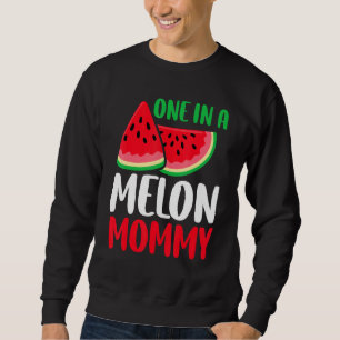 En i Melon Mamma Watermelon-familjen matchande Lång Ärmad Tröja