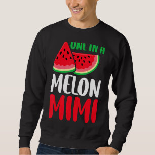 En i Melon Mimi Watermelon-familjen matchande Lång Ärmad Tröja